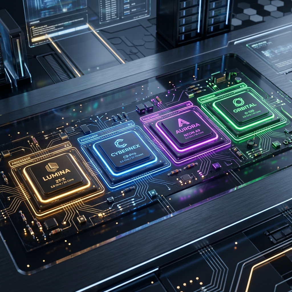 Detailed computer processor unit